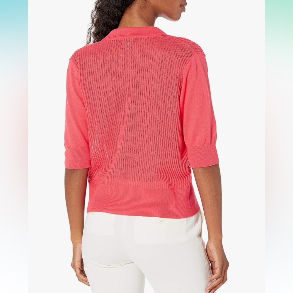 Joie Dorota Knit Short Sleeve Sweater. Size S - Picture 3 of 7